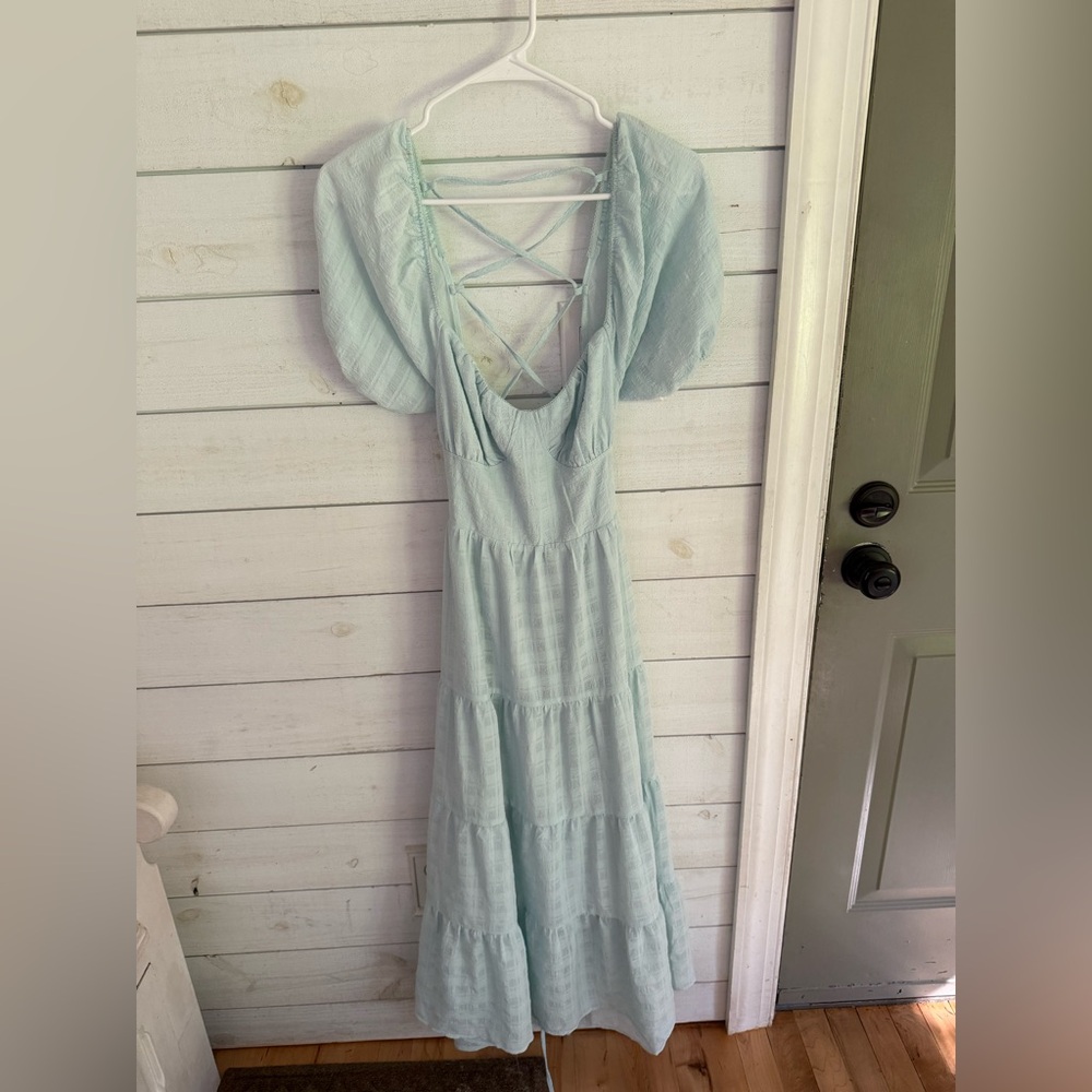 Forever 21 blue festival women’s dress size small